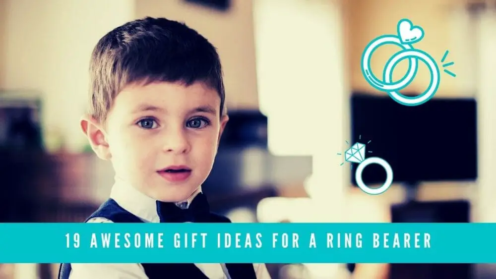 gift ideas for a ring bearer blog banner