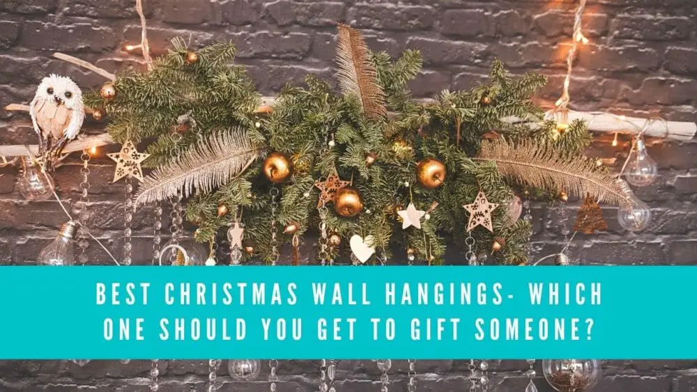 Best Christmas Wall Hangings blog banner