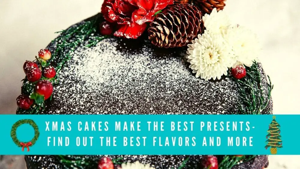 Xmas Cakes Make the Best Presents blog banner
