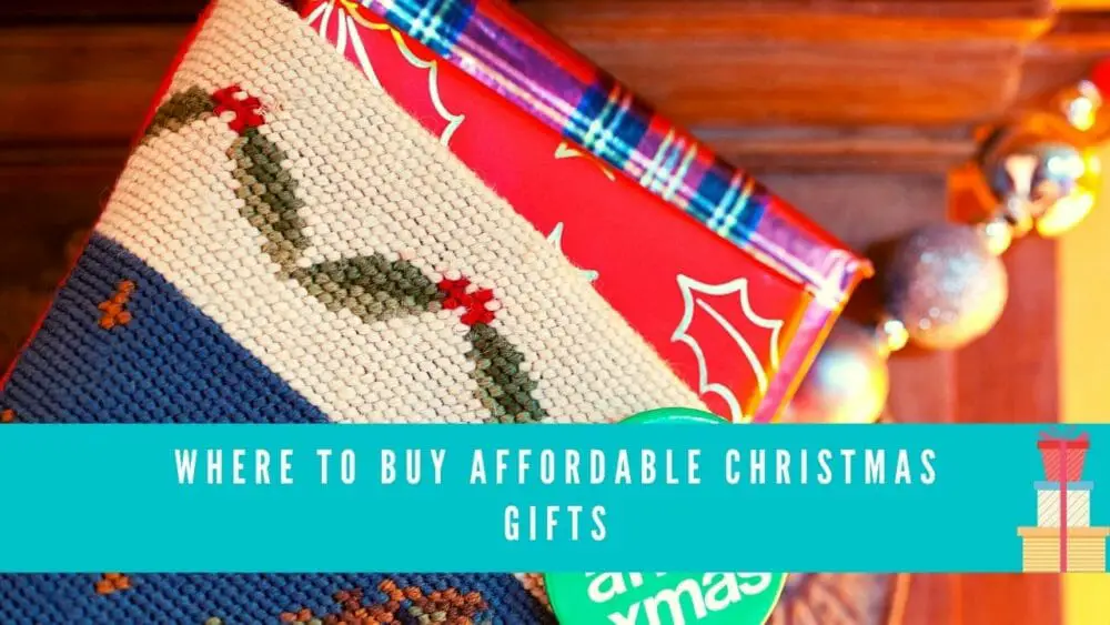 Where to Buy Affordable Christmas Gifts blog banner